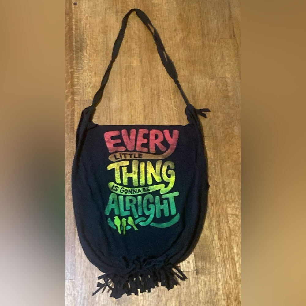 Bob Marley,  Three Little Birds, T-shirt Tote